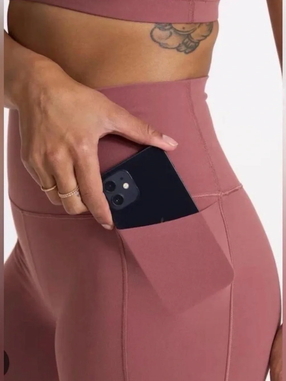 Vuori High-Rise Leggings - Dusty Rose
